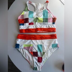 Colorful Geometric Bikini Set